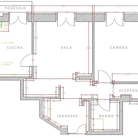 Tra Mare E Centro Apartament Genua